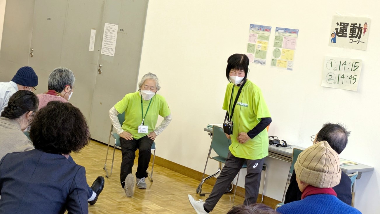 運動コーナーの様子2