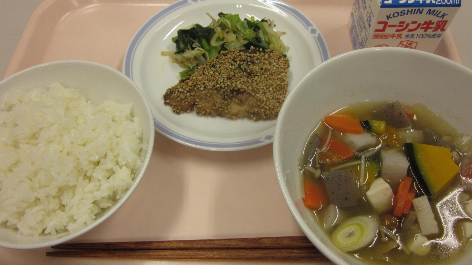 和食給食出来上がり