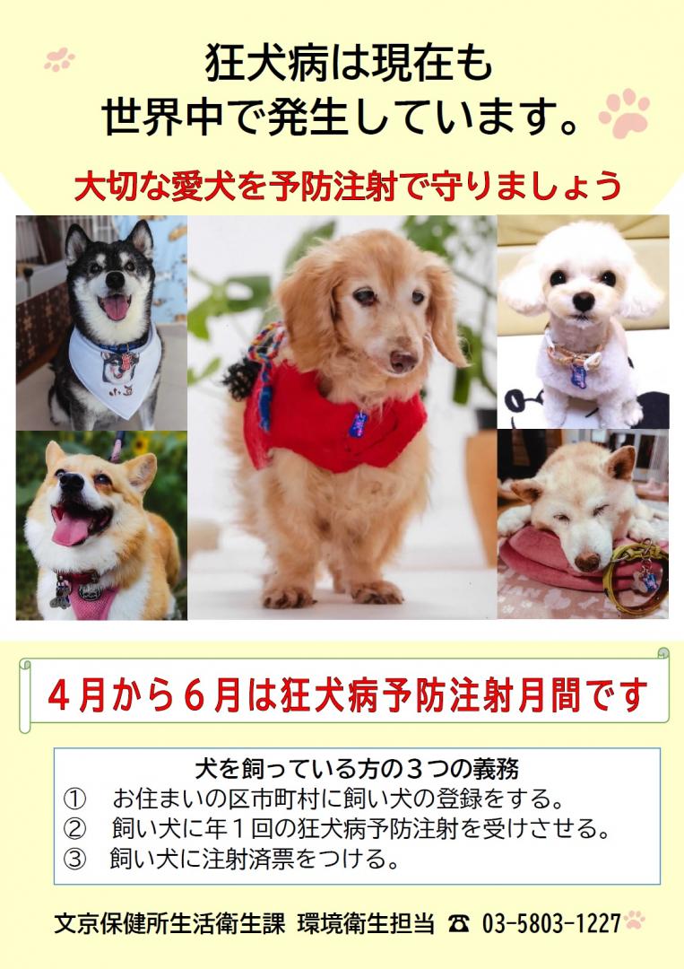 狂犬病ポスター