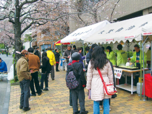 画像：久堅自治会さくら祭