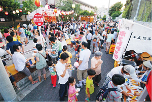 画像：小日向神社例大祭