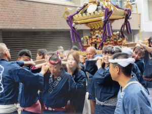 画像：湯島・三河両神社祭礼