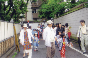 画像：湯島神社祭礼