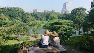 藤代峠で一休み