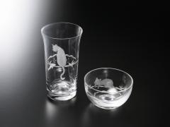 吾が盃江戸切子の写真