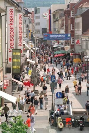 カイザースラウテルン市内遊歩道