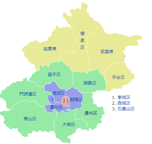 通州区地図