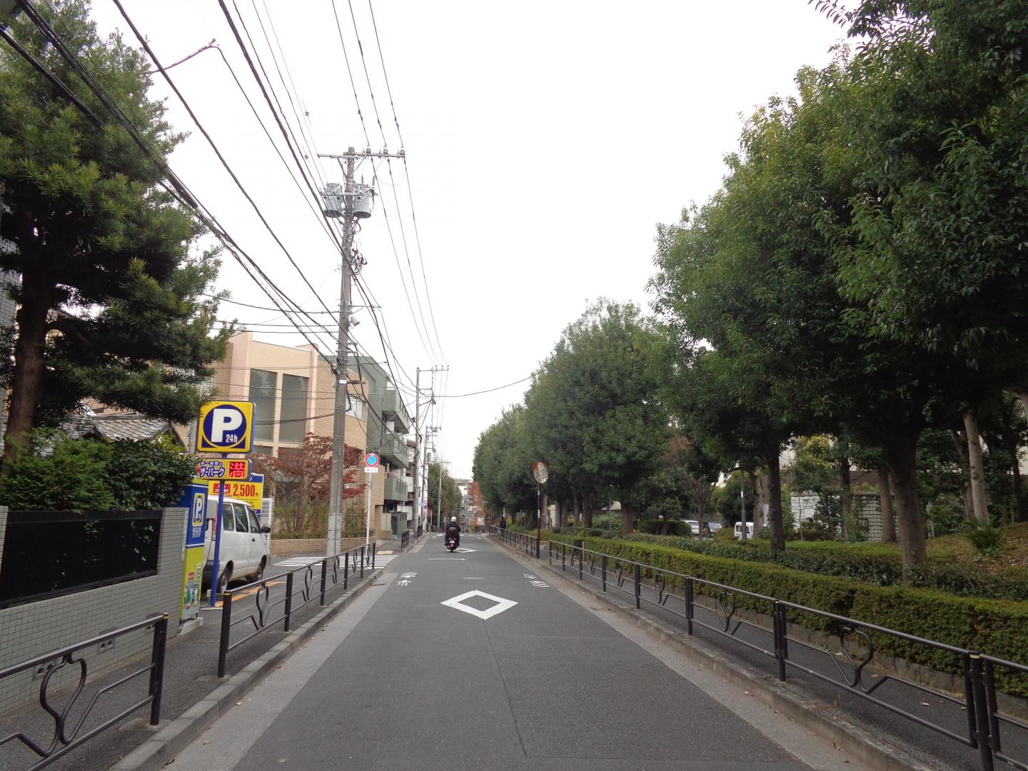 文京スポーツセンター周辺道路写真