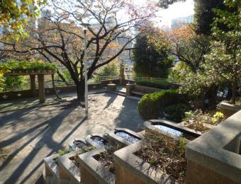 元町公園のカスケードの写真