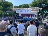 あじさいまつりの様子