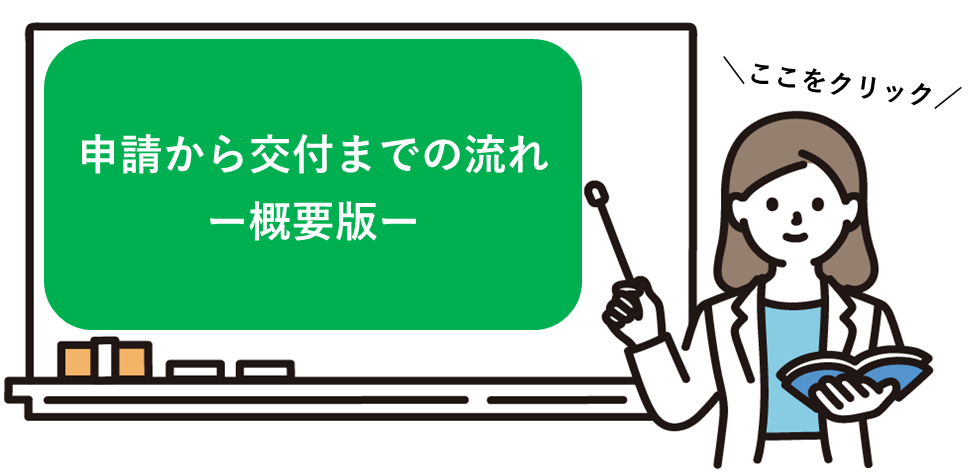 申請から交付までの流れ概要版