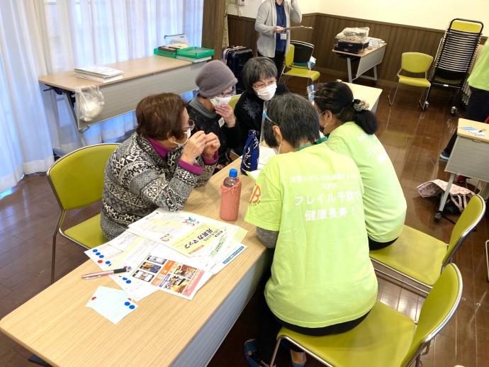 出張フレイルチェックの様子6